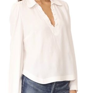 Elegant FRAME silk blouse - NWT!